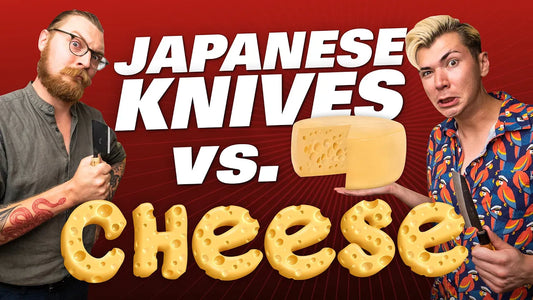 What Japanese Knives are Best for Cutting Cheese? Ft. Isaac of Say Cheese