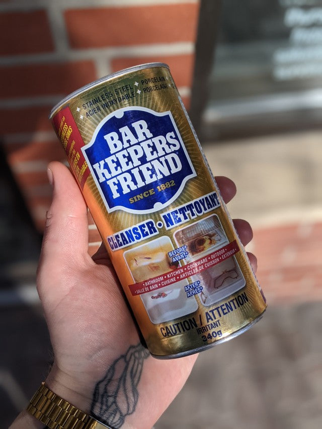 Bar Keepers Friend Removes Rust from Your Knives, and More!
