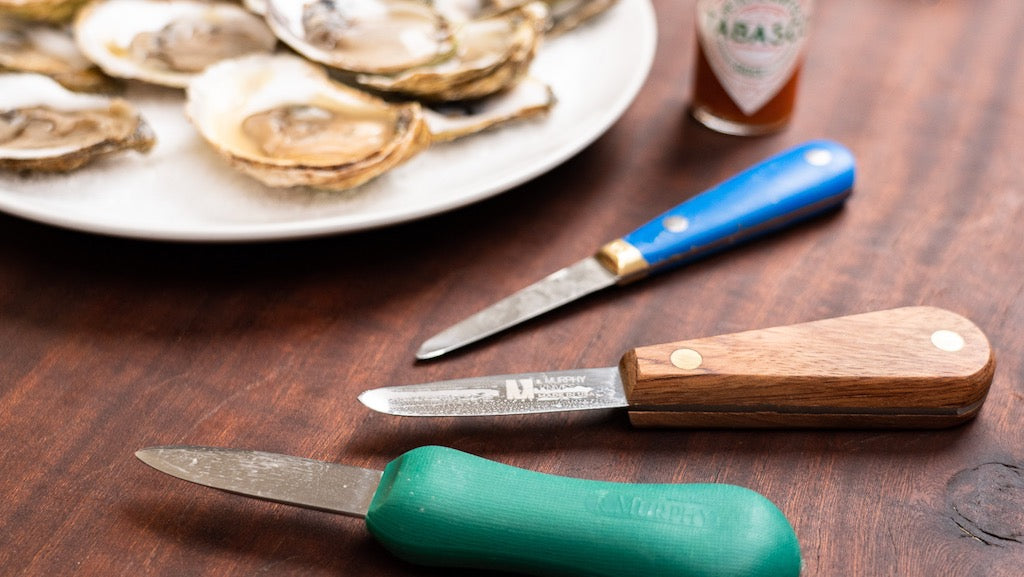 French Blue Oyster Knife