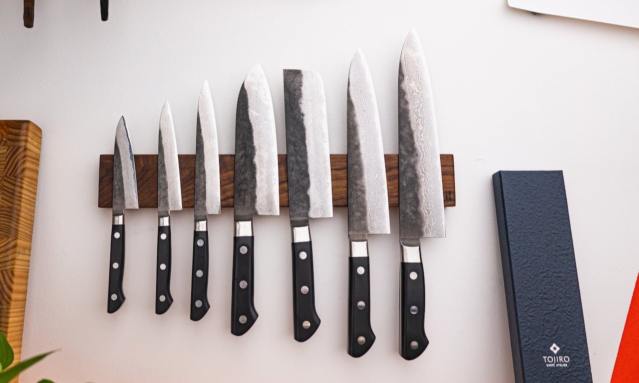 Why Magnetic Knife Blocks are a Great Way to Store Knives - Magnets USA