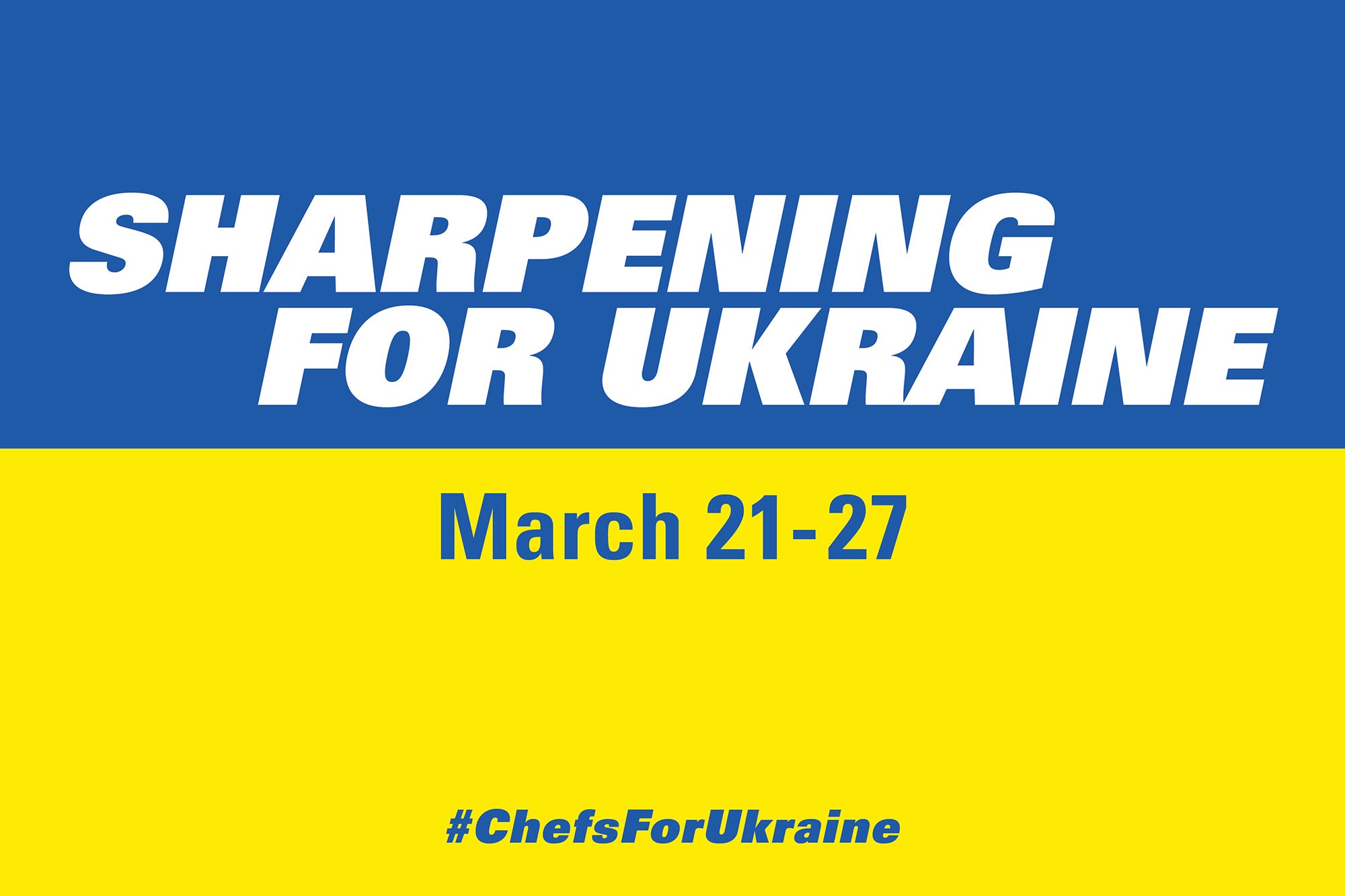 Sharpening for Ukraine