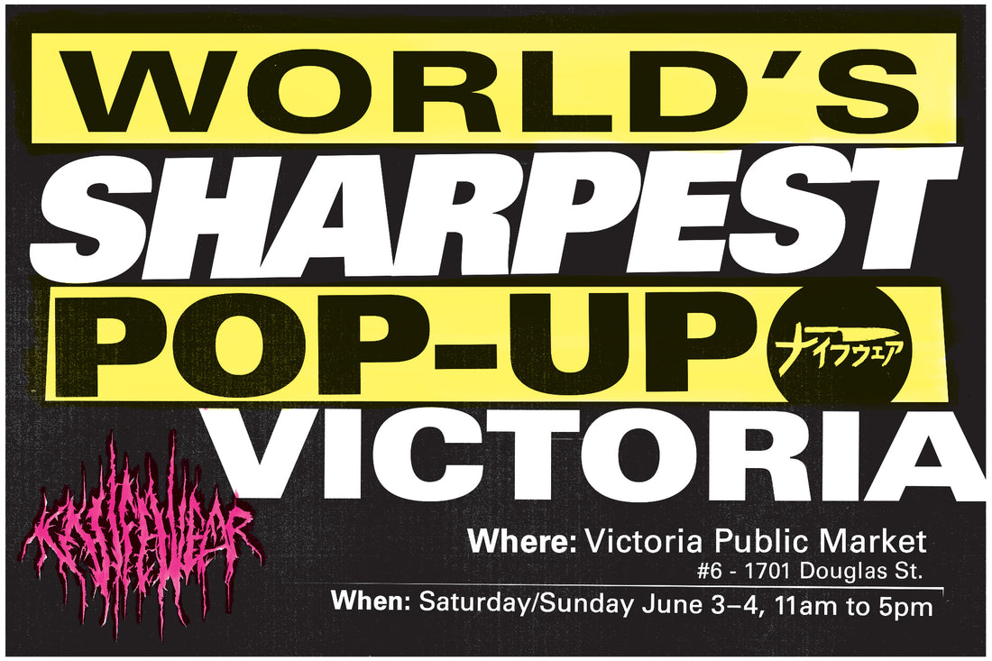 Knifewear Victoria Pop-up