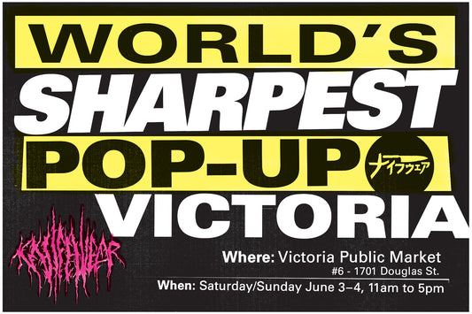 Knifewear Victoria Pop-up