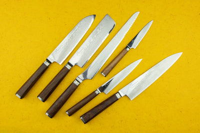 Couteau Ninja/Shuriken 9 cm Blanc, avec clip - Sareva