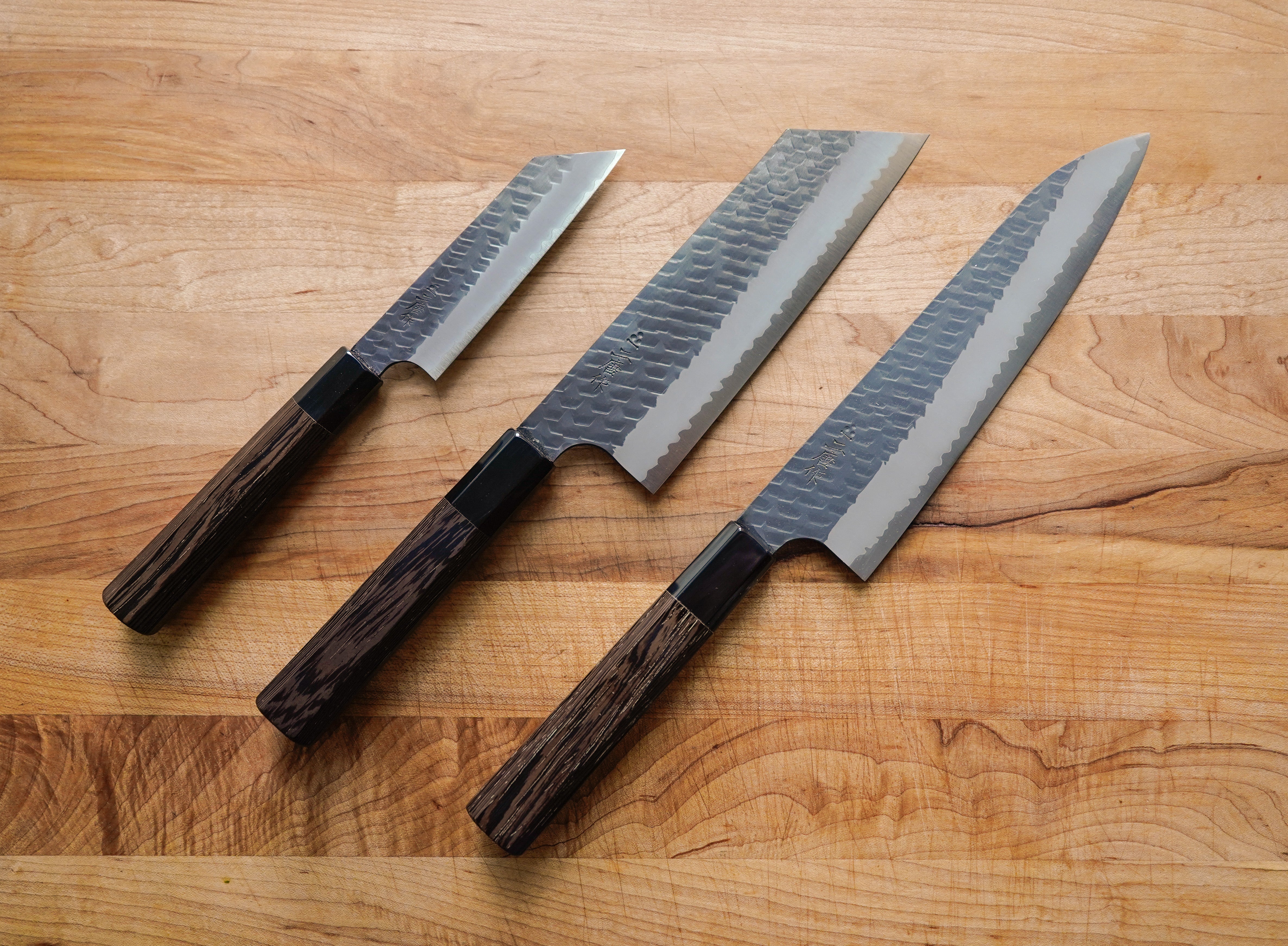 Nigara SG2 Kurouchi Tsuchime | Knifewear - Handcrafted Japanese 
