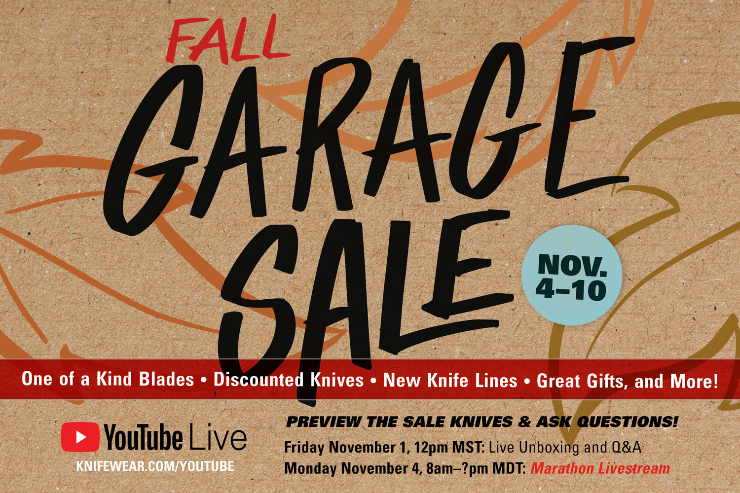 Knifewear Garage Sale