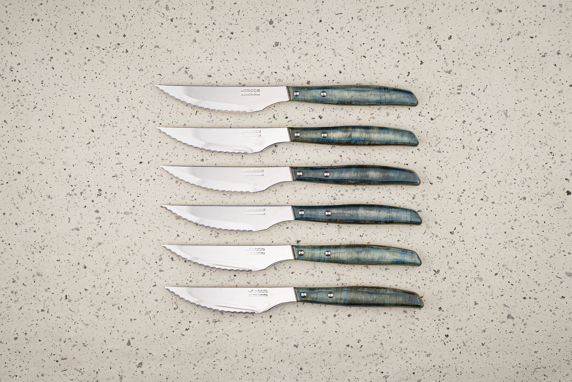 Arcos Poplar Steak 6 piece Knife Set from Arcos