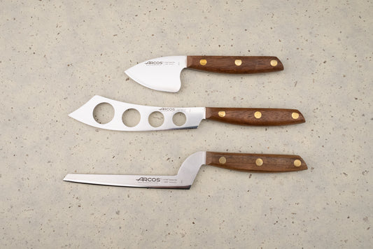 Arcos Nordika 3 Piece Cheese Knife Set from Arcos