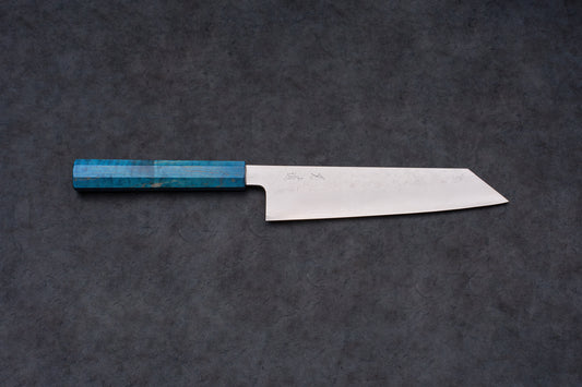Blue Handle Hado Shiosai Kiritsuke Gyuto 210mm