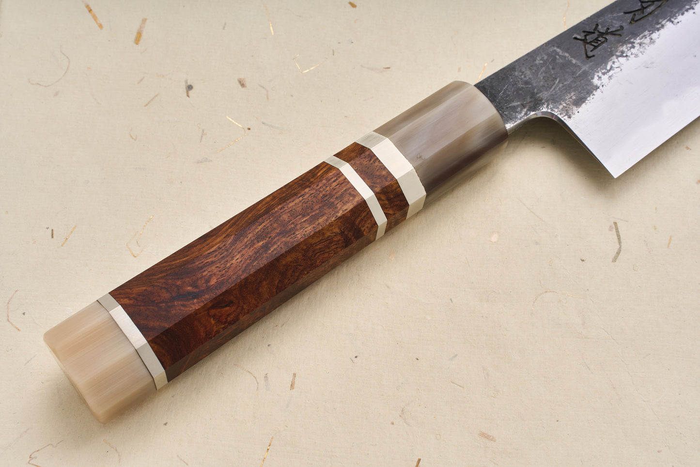 Custom Handle Hado Sumi Gyuto 210mm