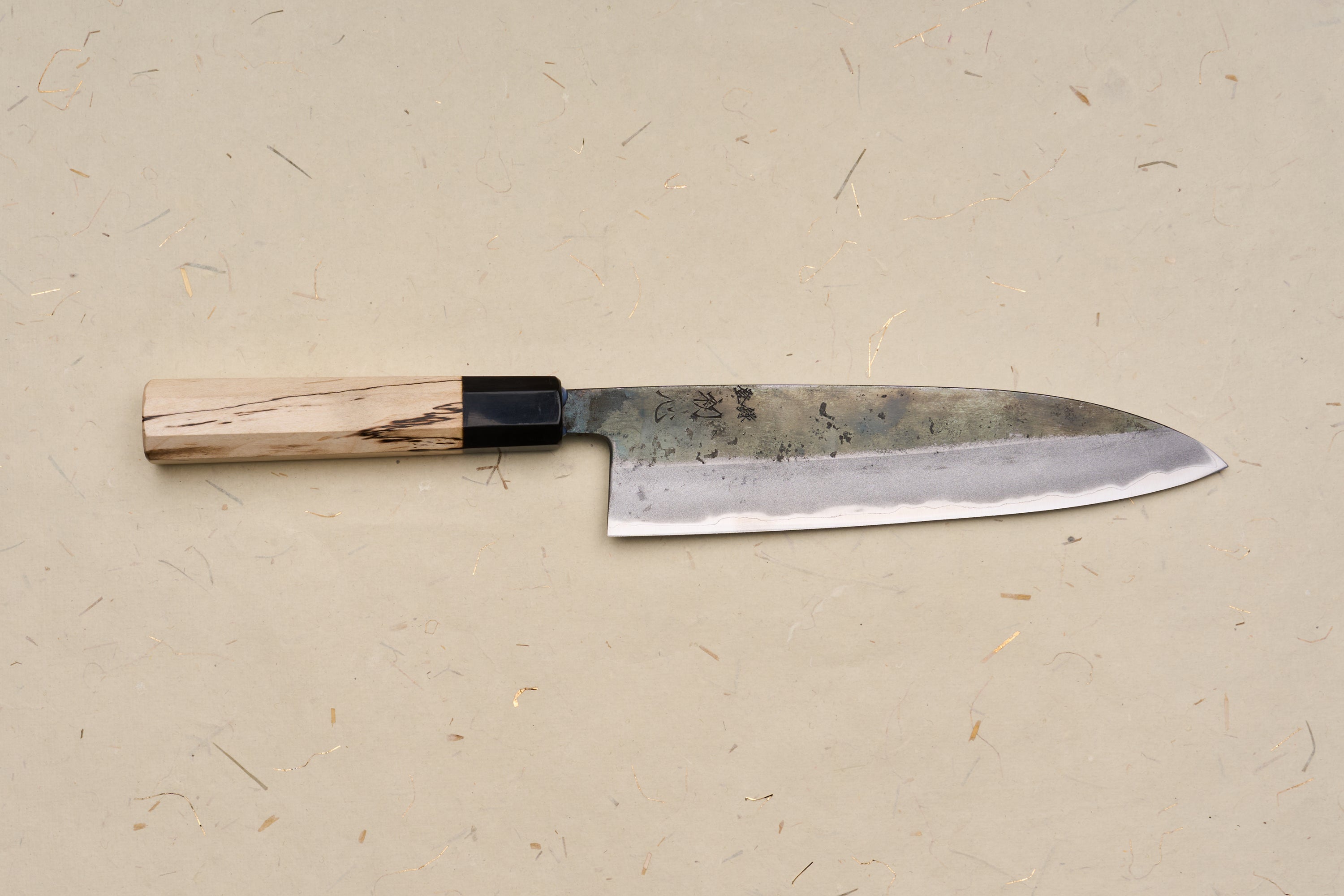 Custom Handle Hatsukokoro Kurosagi AS Gyuto 210mm