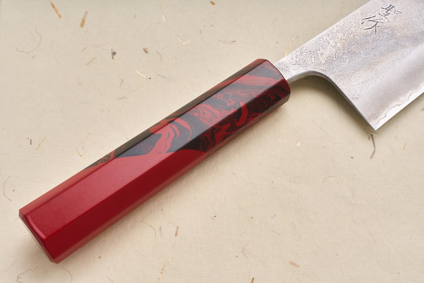 Custom Handle Masashi VS1 KAIJIN Nakiri 165mm
