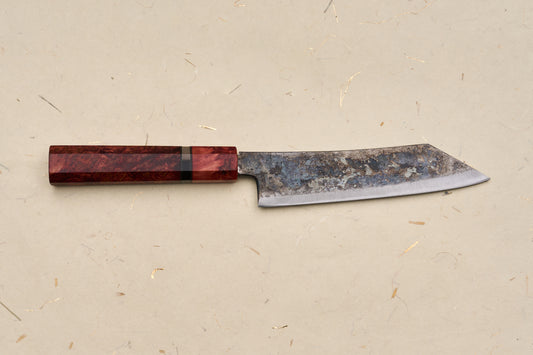 Custom Handle Shiro Kunimitsu Aogami Kurouchi Chikuzen Ko-Bunka 140mm