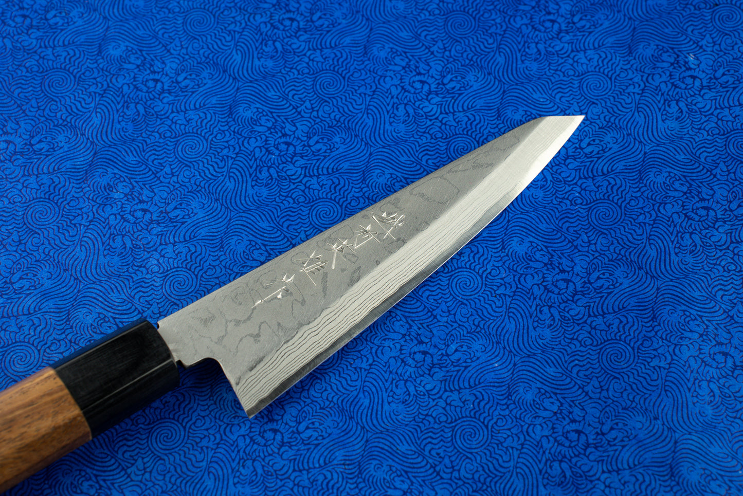 Hideo Kitaoka Shirogami Suminagashi Honesuki 150mm