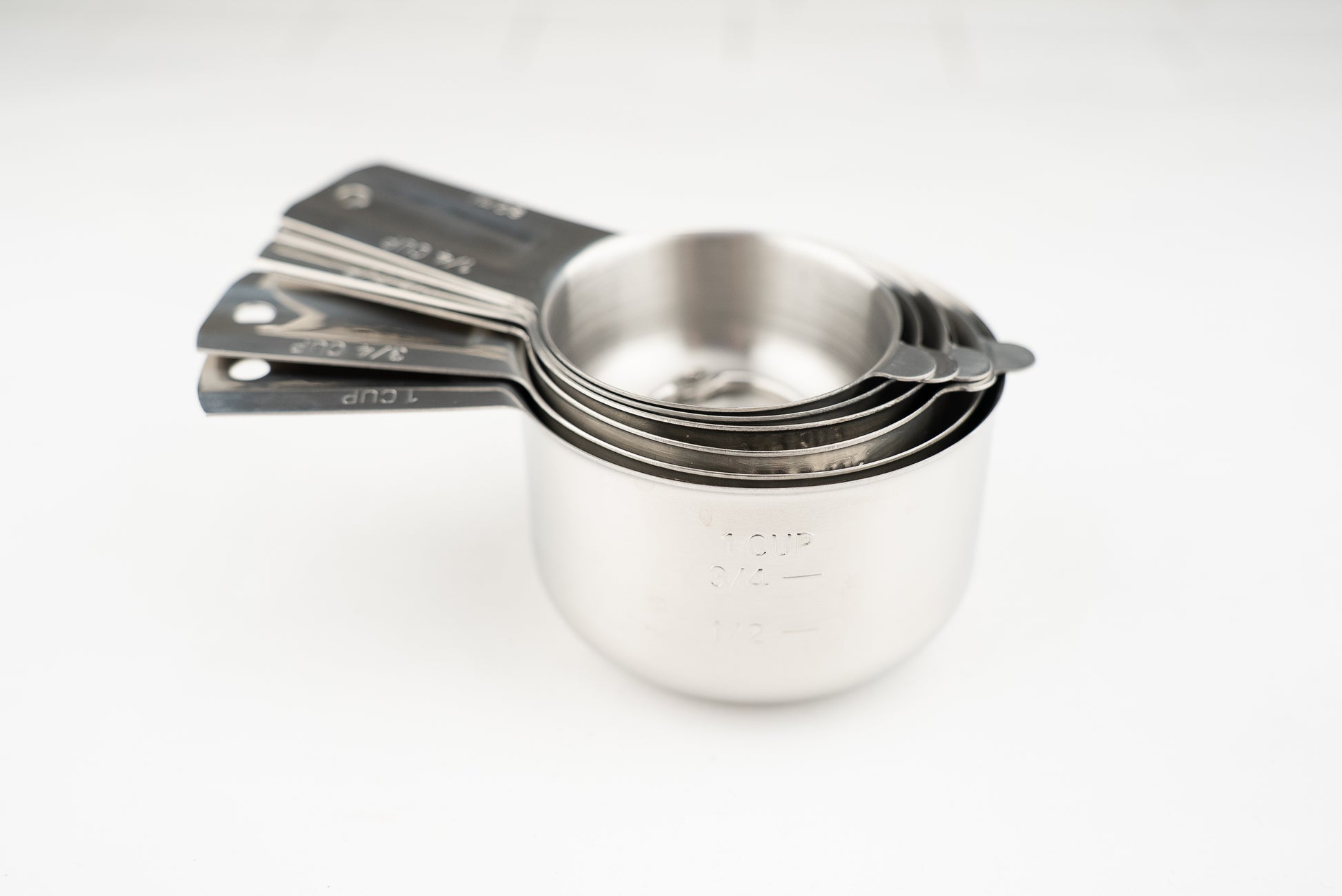 Knifewear Stainless Steel 6 peice Measuring Cups Set from Knifewear