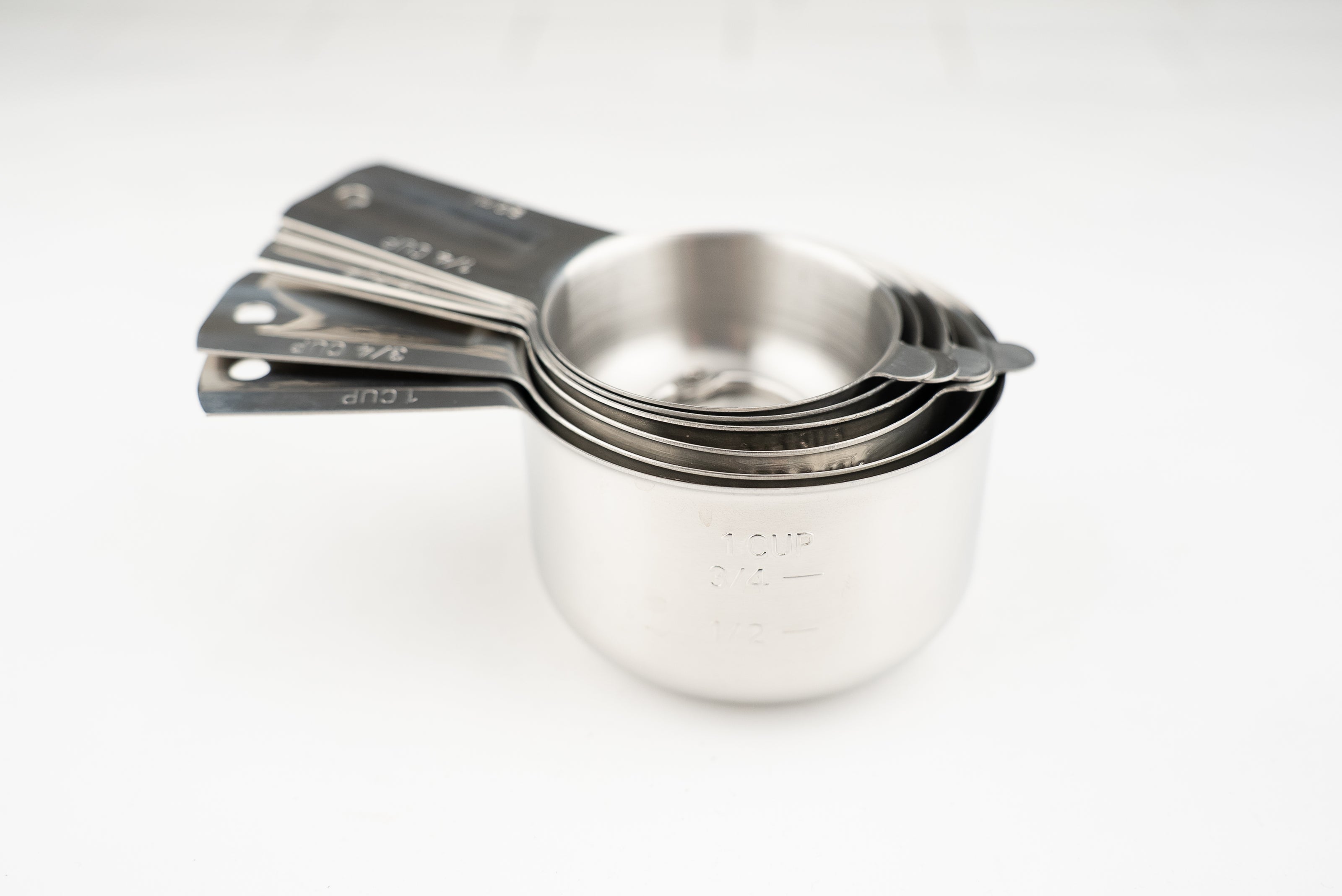 Knifewear Stainless Steel 6 peice Measuring Cups Set from Knifewear