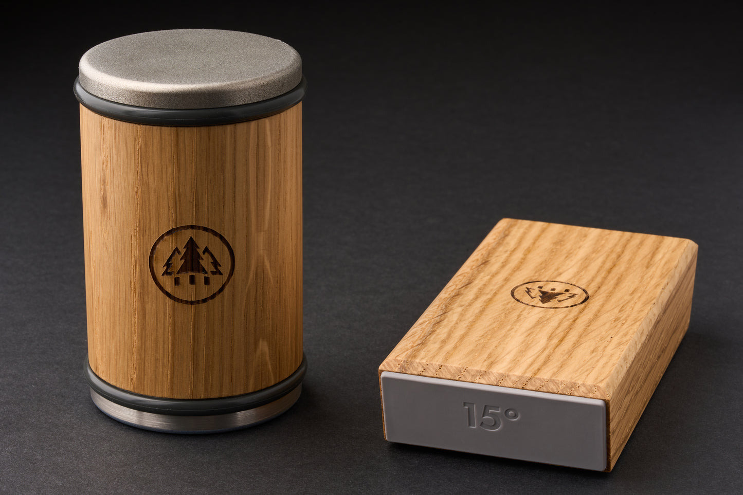 Set d'aiguiseur de couteaux HORL 3 - Chêne