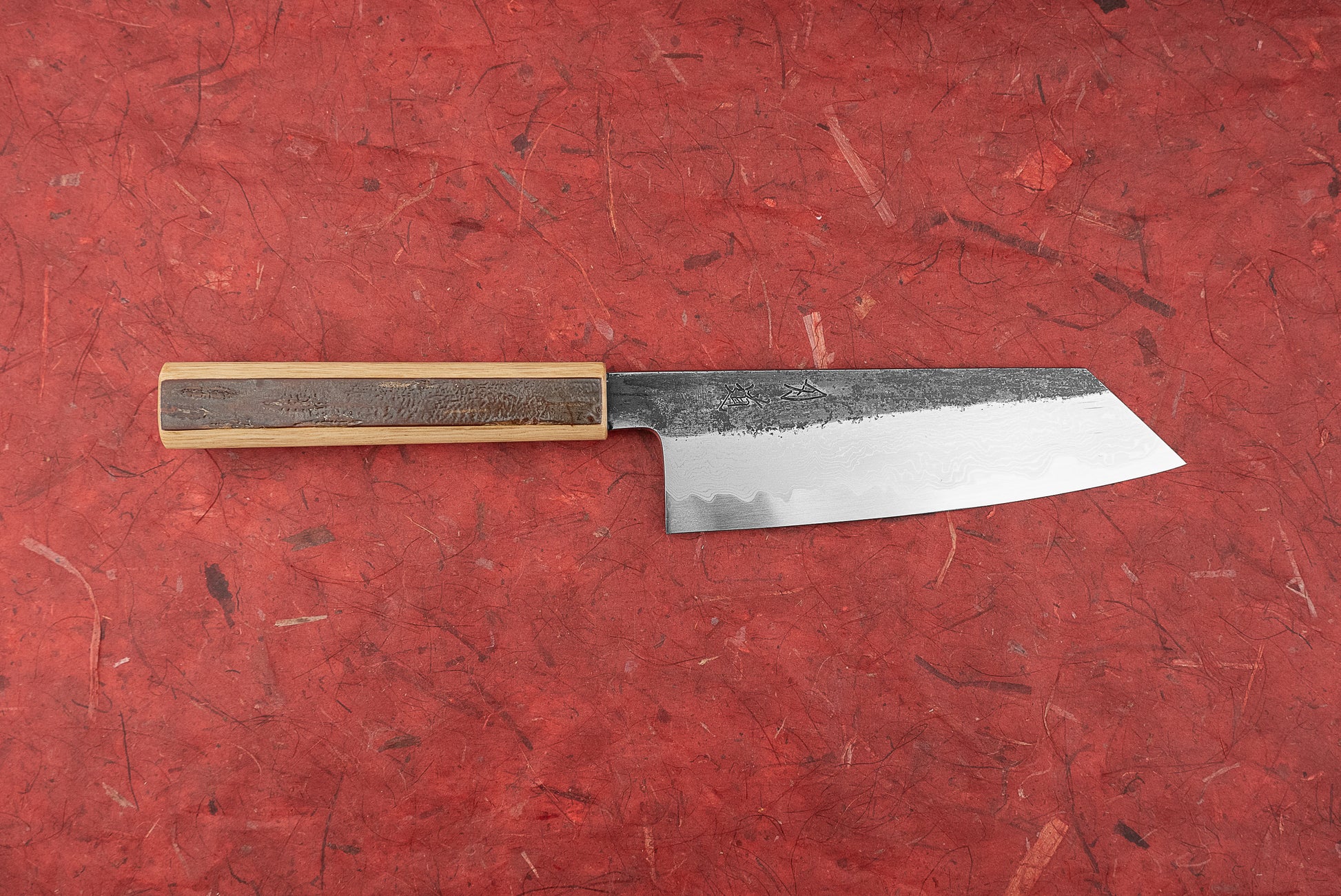 Hado Sakai Sumi B1D Bunka 180mm Cherry Bark Handle from Hado Sakai