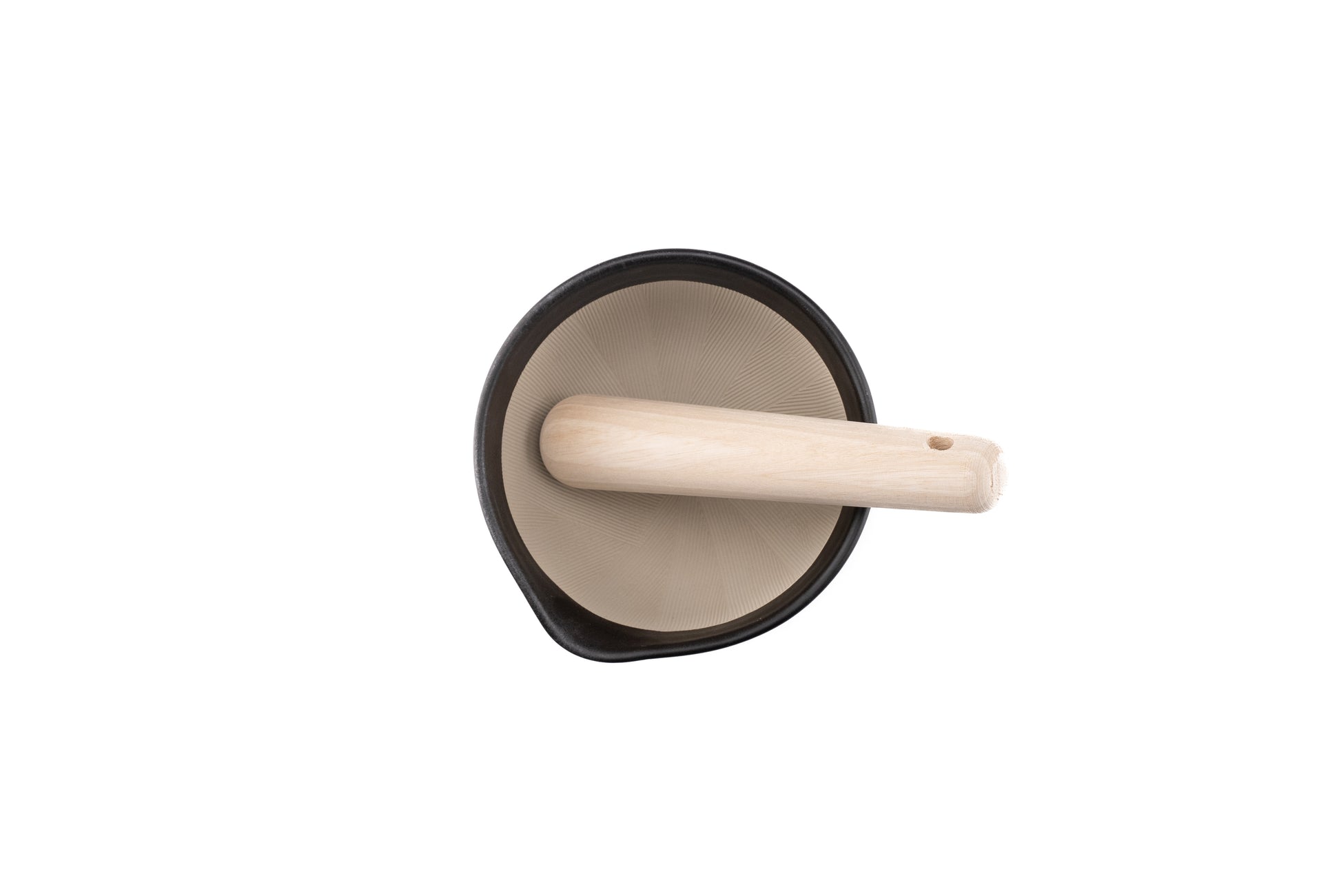 HaretoKe Iwamiyaki Suribachi Japanese Mortar and Pestle from HaretoKe