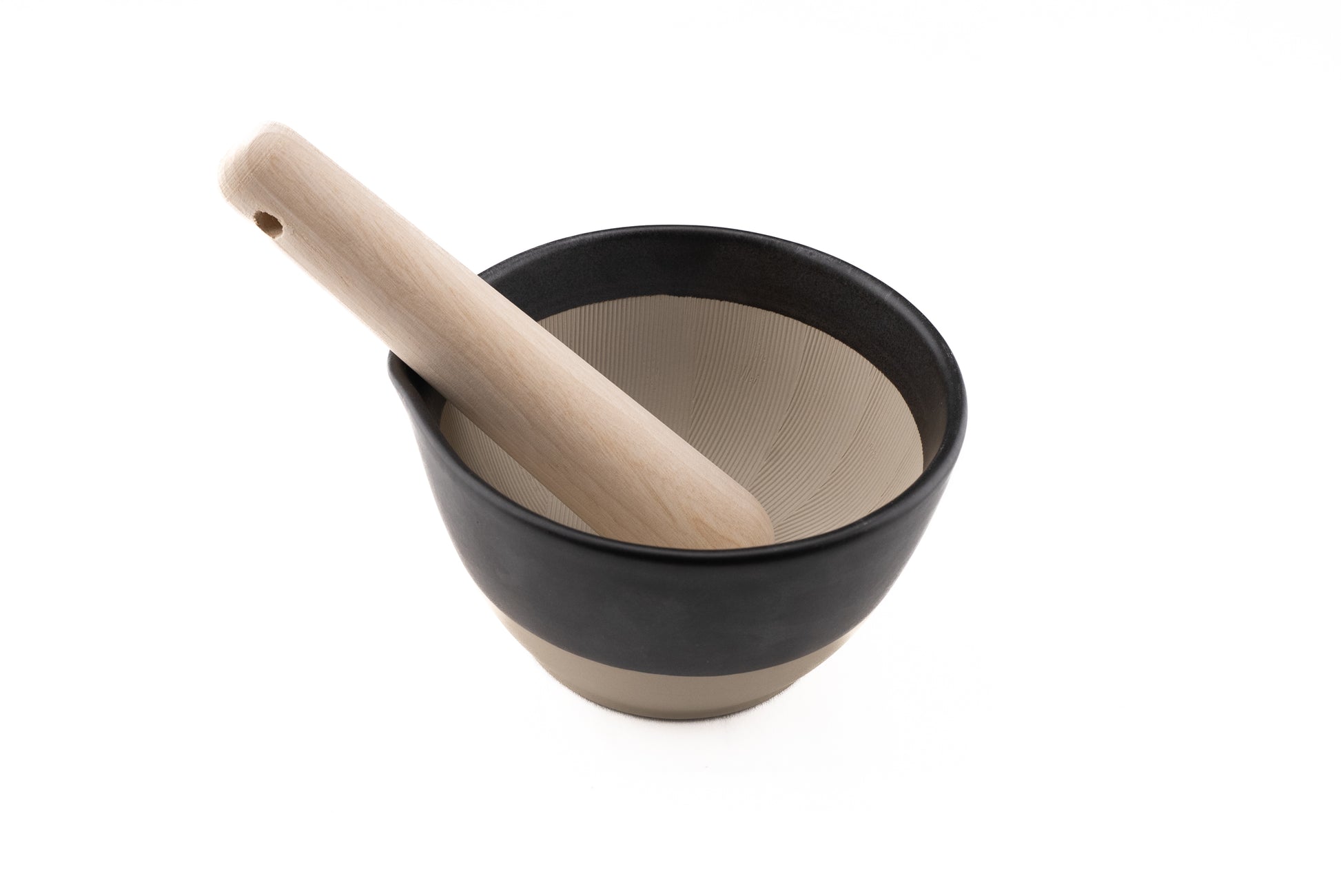 HaretoKe Iwamiyaki Suribachi Japanese Mortar and Pestle from HaretoKe