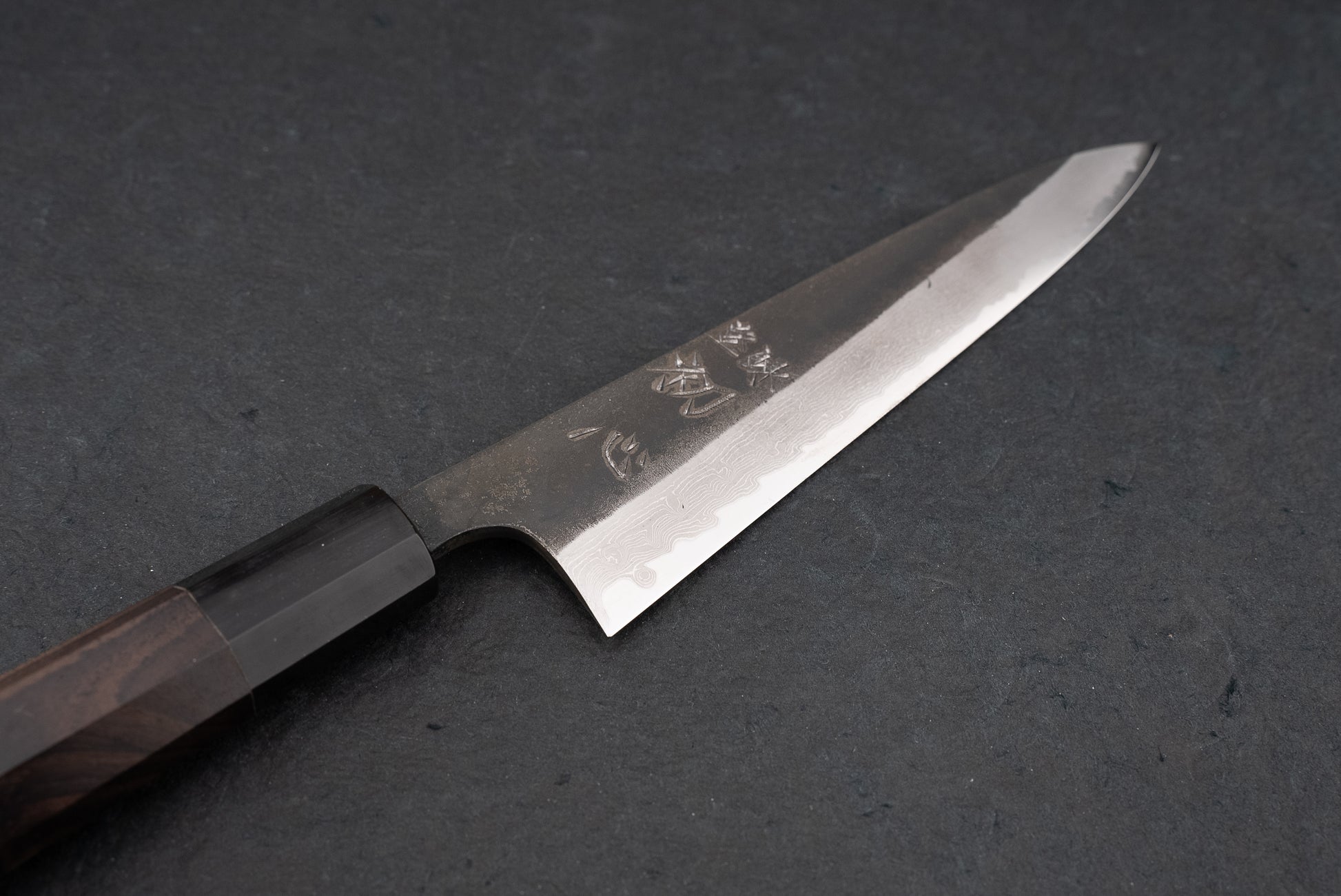 Hatsukokoro Shinkiro AS Kurouchi Damascus Petty 150mm from Hatsukokoro