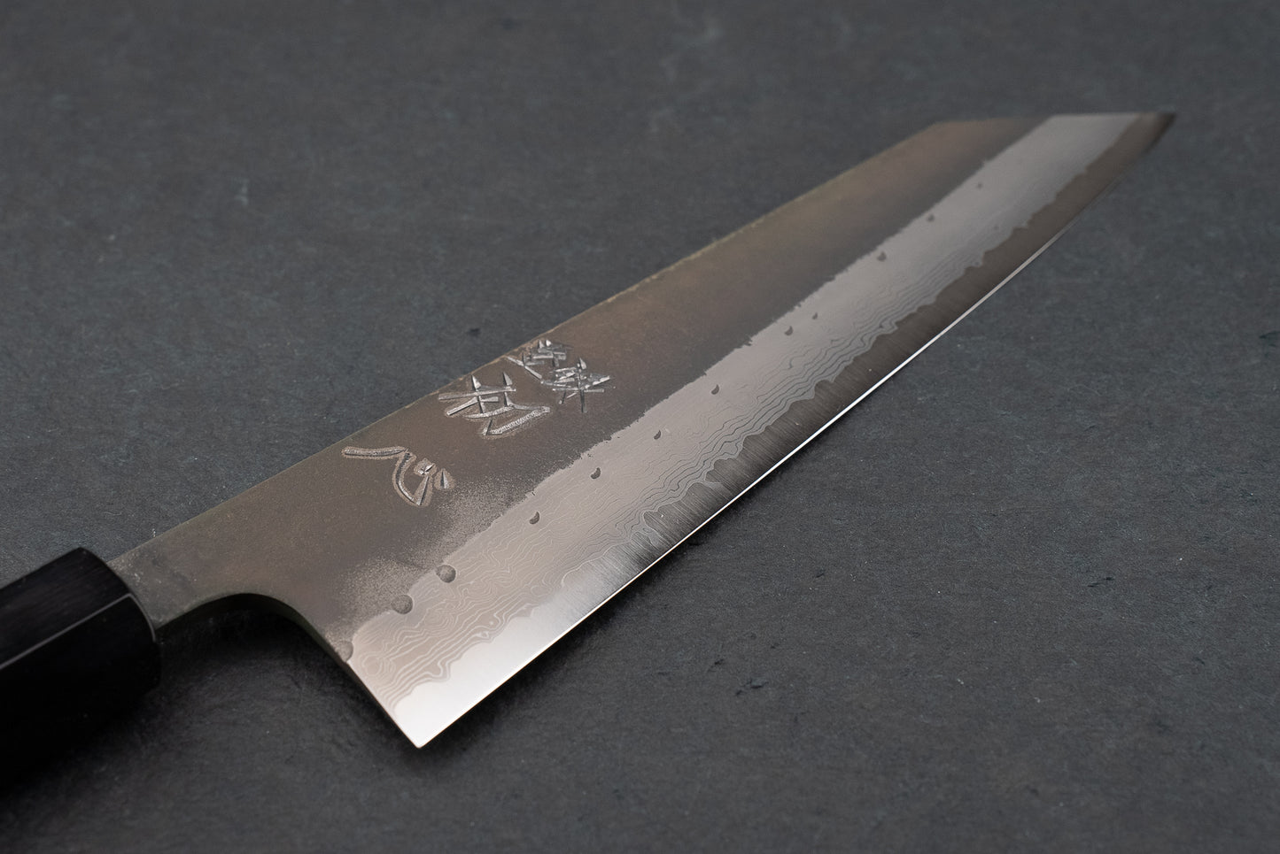 Hatsukokoro Shinkiro AS Kurouchi Damascus Kiritsuke Gyuto 210mm