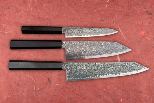 Hatsukokoro Ryuhyo SG2 3 Piece Knife Set