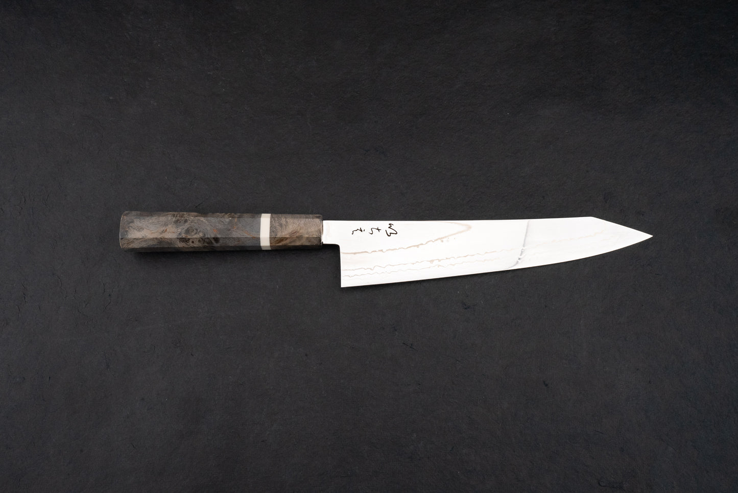 ICHIE Ginsan Damascus Kiritsuke Gyuto 210mm from Ichigo Ichie