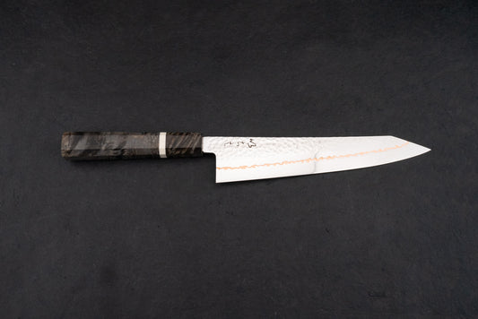ICHIE SLD Tsuchime Copper Kiristuke Gyuto 210mm from Ichigo Ichie
