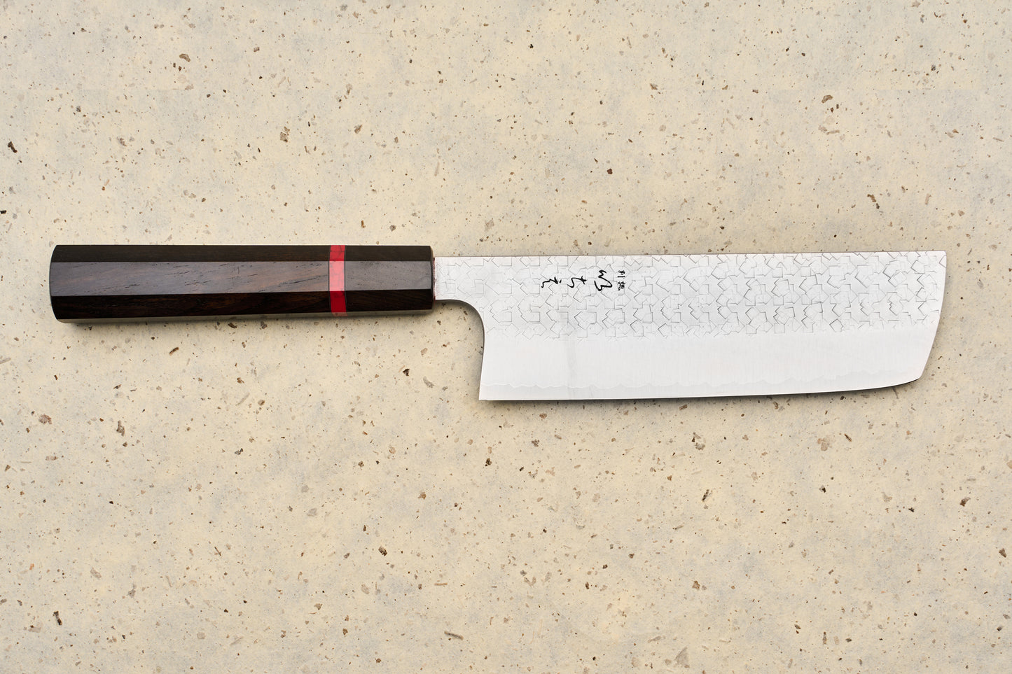 ICHIE x Shibata Knives SG2 Tsuchime Nakiri 165mm