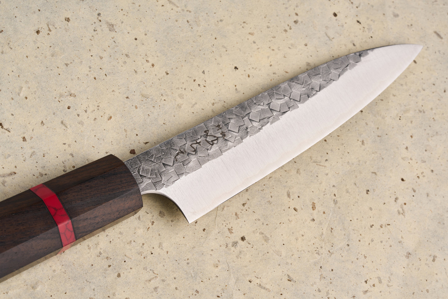ICHIE x Shibata Knives SG2 Tsuchime Petty 135mm