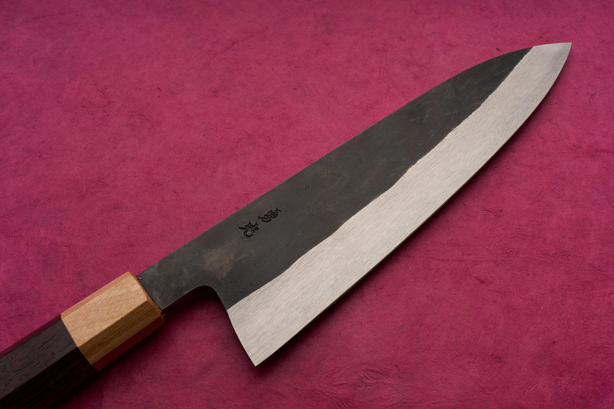 Isamitsu Hamono Shiroichi Kurouchi Gyuto 210mm
