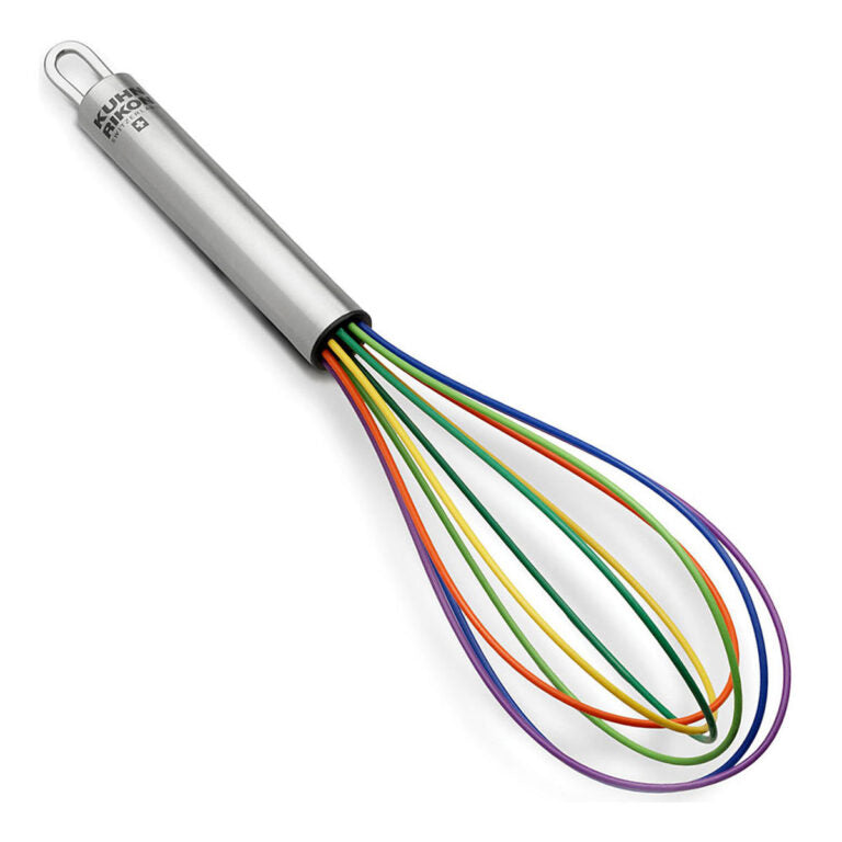 Kuhn Rikon Silicone Rainbow Whisk 10"