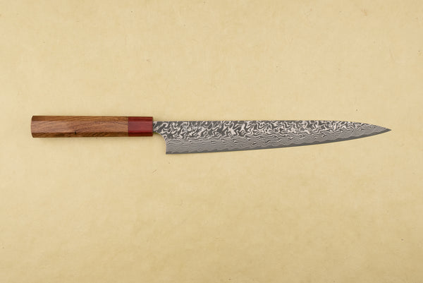 Yoshimi Kato SG2 Black Damascus Sujihiki 270mm – Knifewear