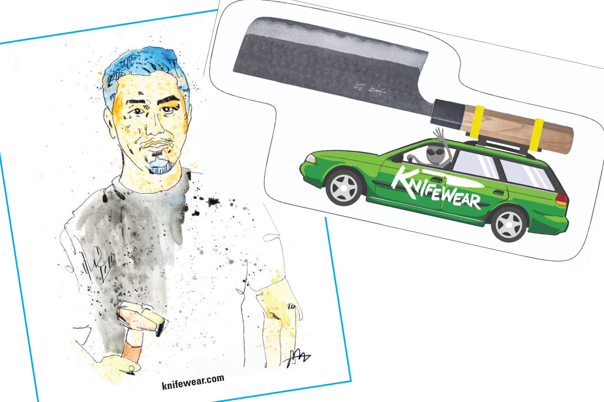 Sticker Sunday November 2025 from Knifewear Merch