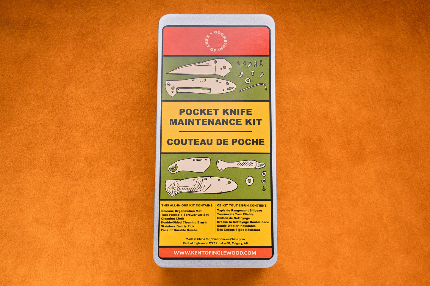 Kent of Inglewood Pocket Knife Care Kit