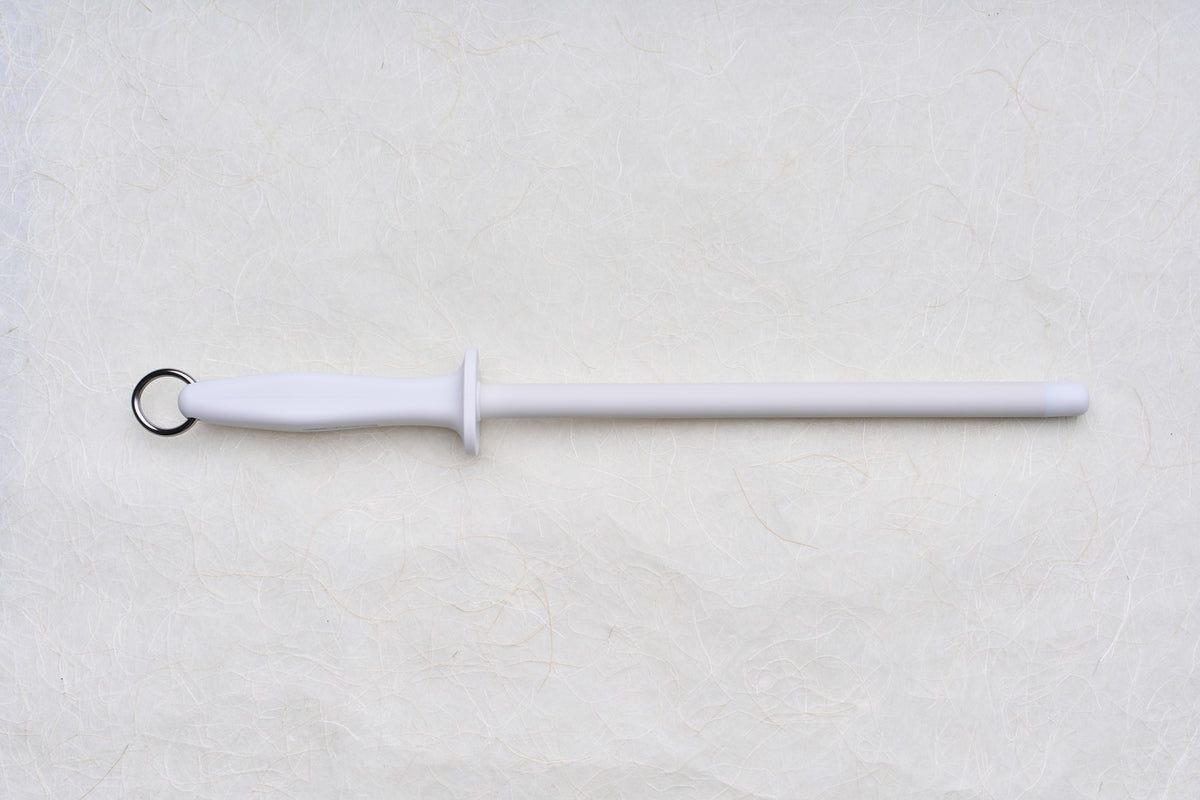 Knifewear Ceramic Honing Rod - White