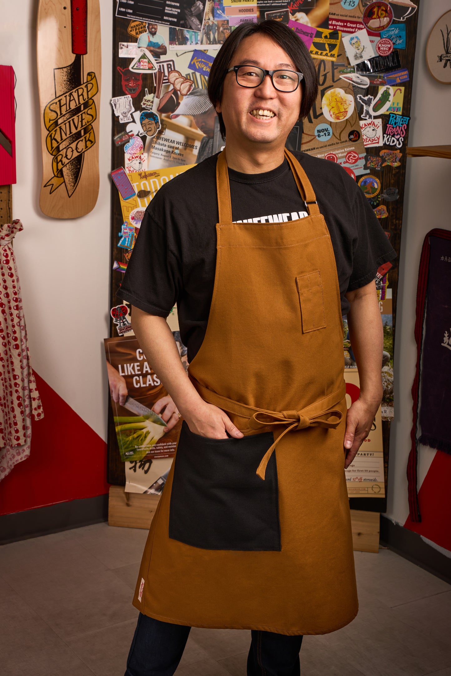 Tablier Knifewear comme neuf - Toile de coton « Duck »