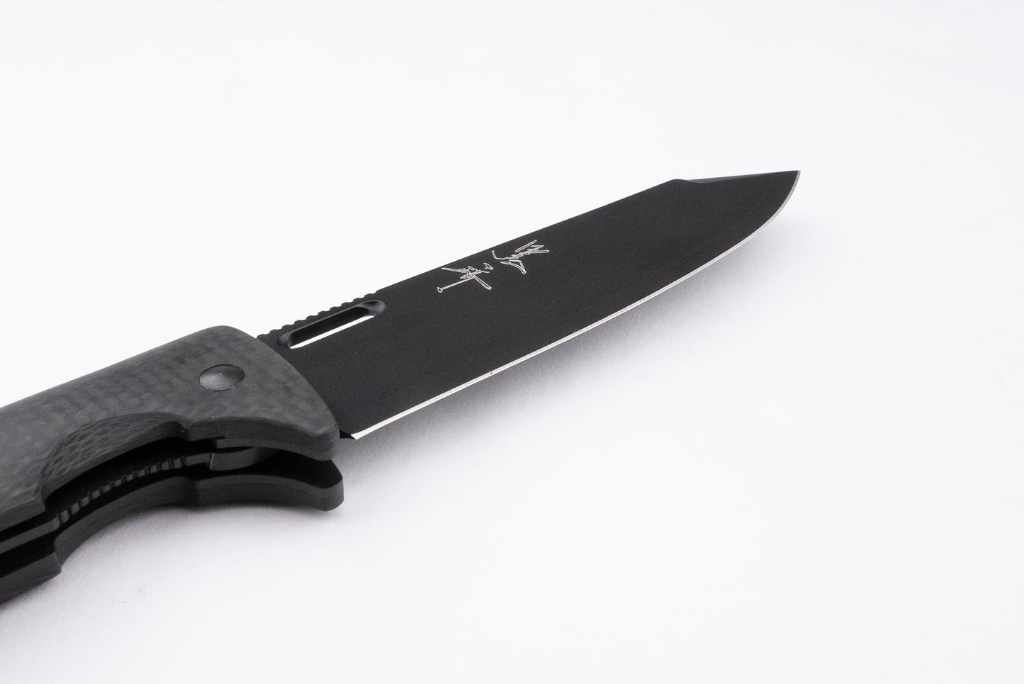 Yu Kurosaki SG2 Black Leopard Folding Knife 110mm