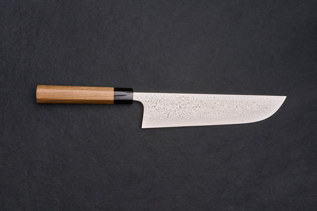 Masashi SPG STRIX Migaki Sakimaru Gyuto 240mm