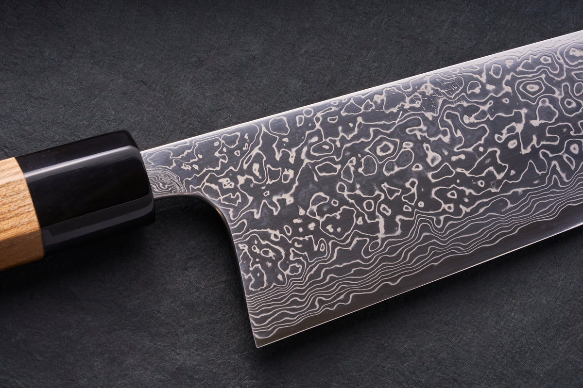 Masashi SPG STRIX Migaki Sakimaru Gyuto 240mm