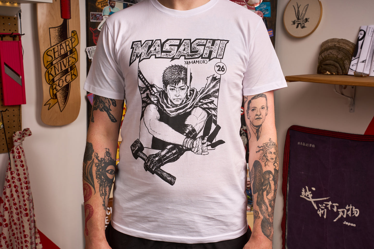 T-shirt Masashi Guts de Knifewear