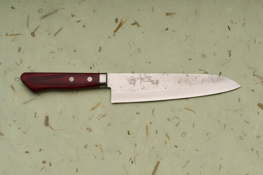 Masutani Sekka VG10 Nashiji Damascus Gyuto 180mm