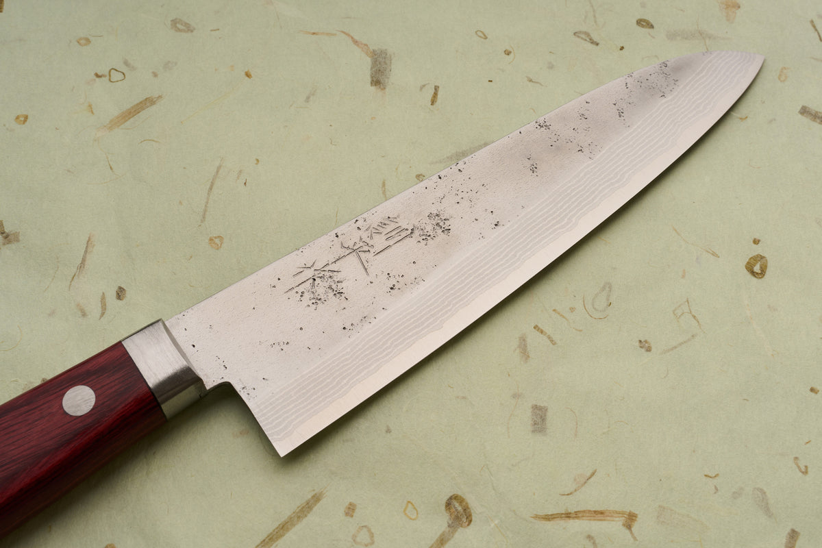 Masutani Sekka VG10 Nashiji Damascus Gyuto 180mm