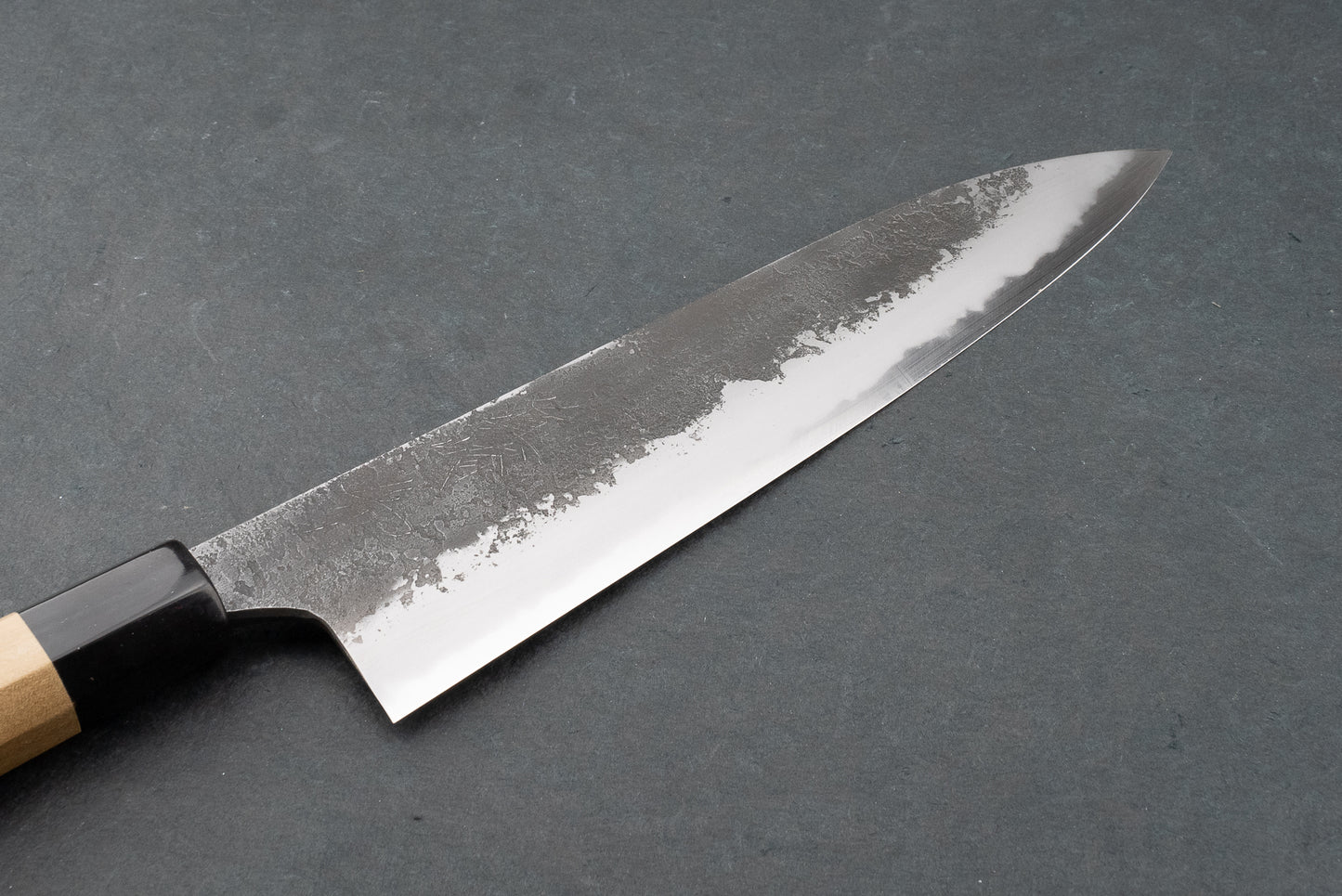 Mazaki Shirogami Nashiji Kurouchi Gyuto 210mm