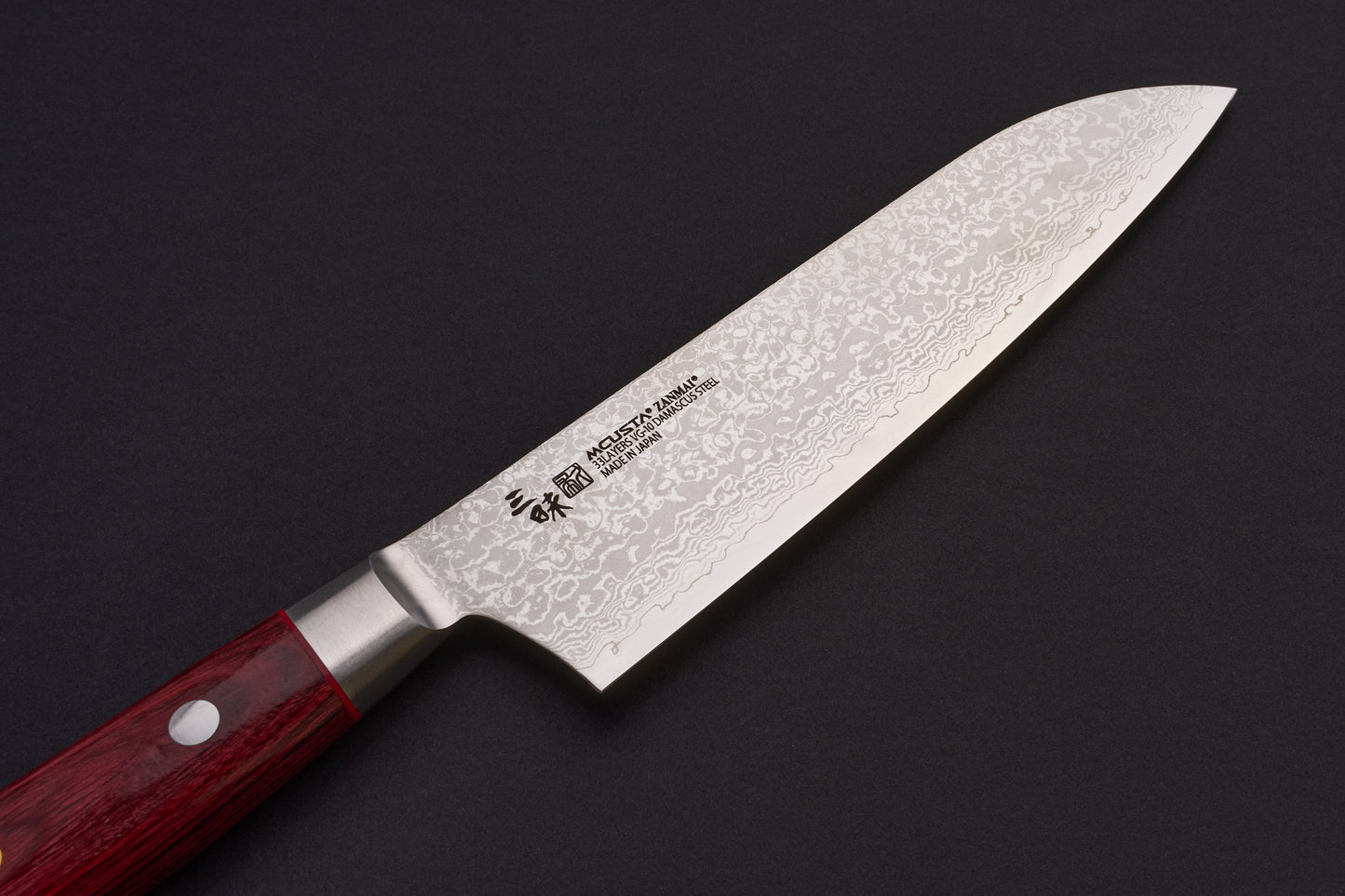 Mcusta Zanmai Classic Pro Damascus Flame Santoku 180mm