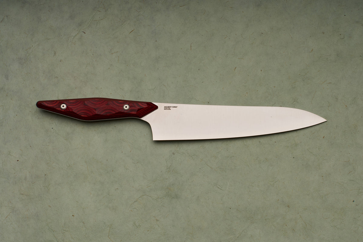 Mcusta Zanmai ONE Ginsan Custom Handle Gyuto 210mm