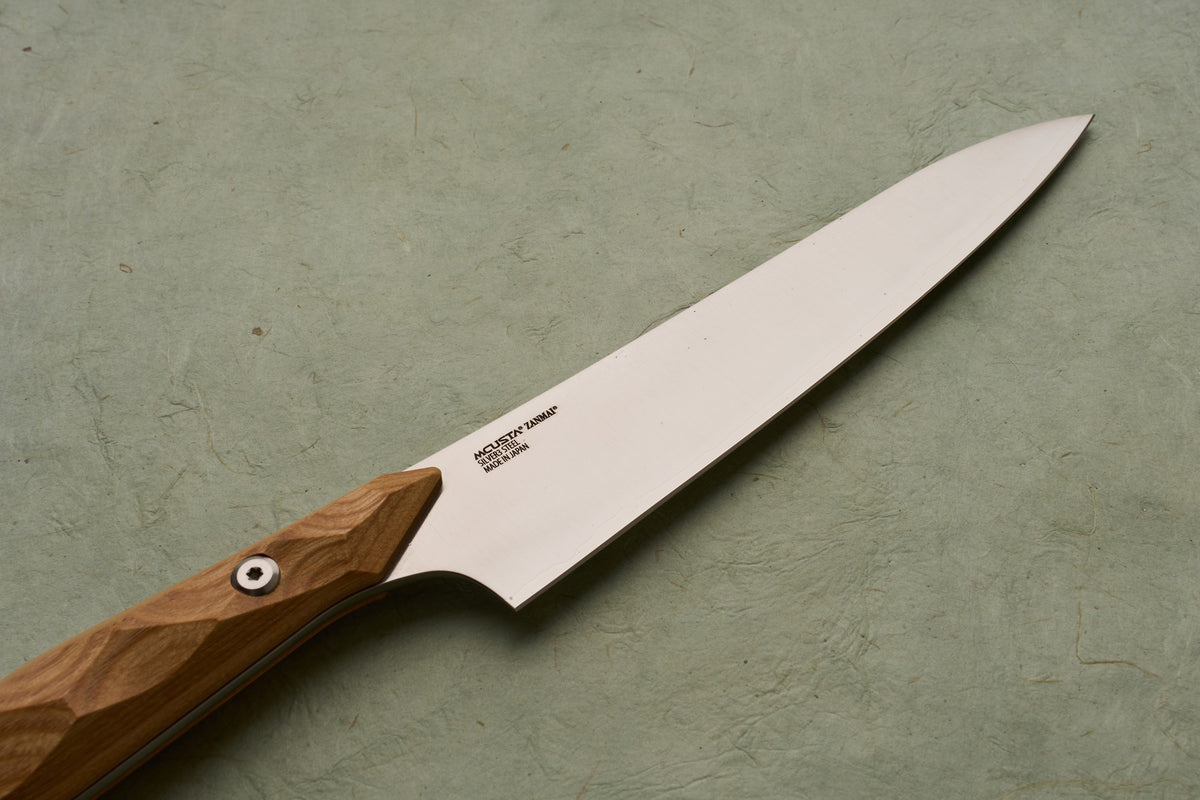 Mcusta Zanmai ONE Ginsan Custom Handle Petty 150mm