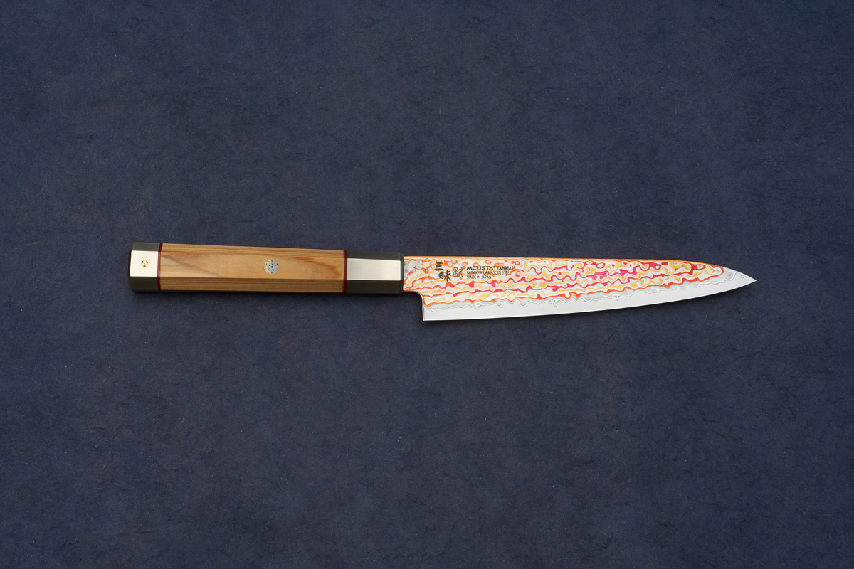 Mcusta Zanmai Ultimate III White Phoenix Petty 150mm