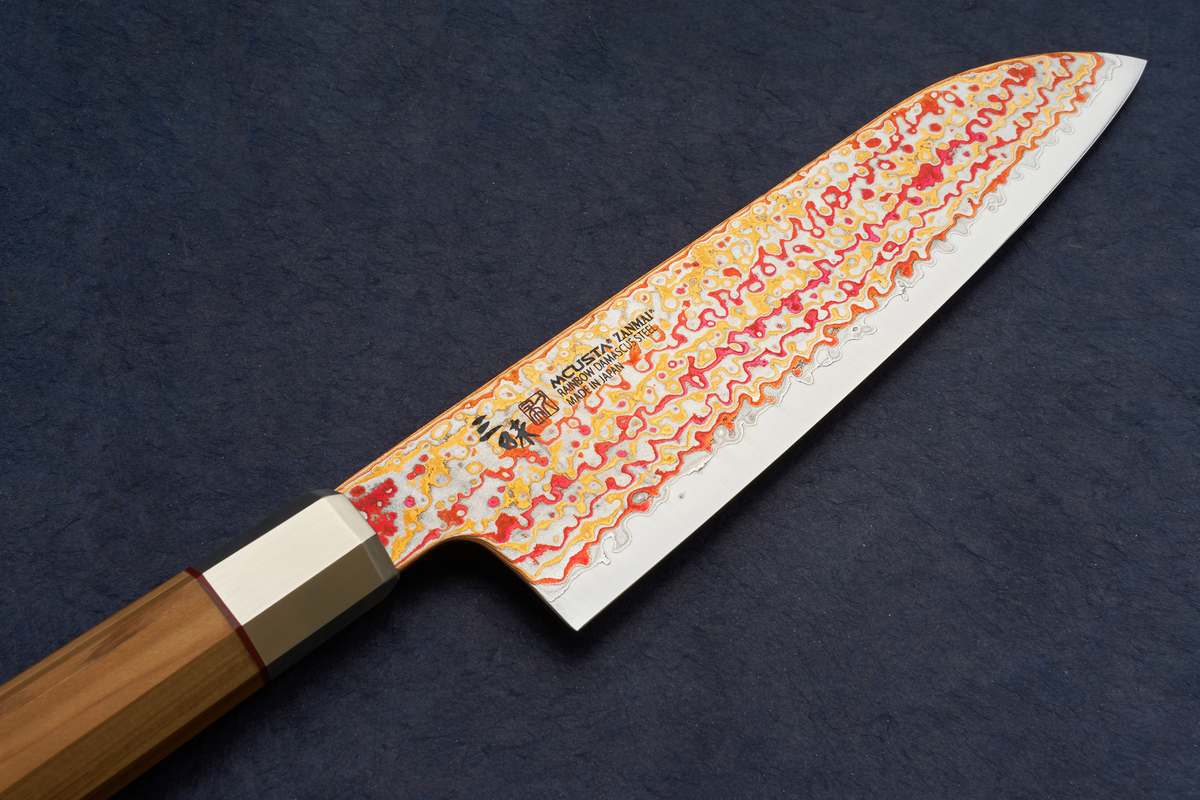 Mcusta Zanmai Ultimate III White Phoenix Santoku 180mm